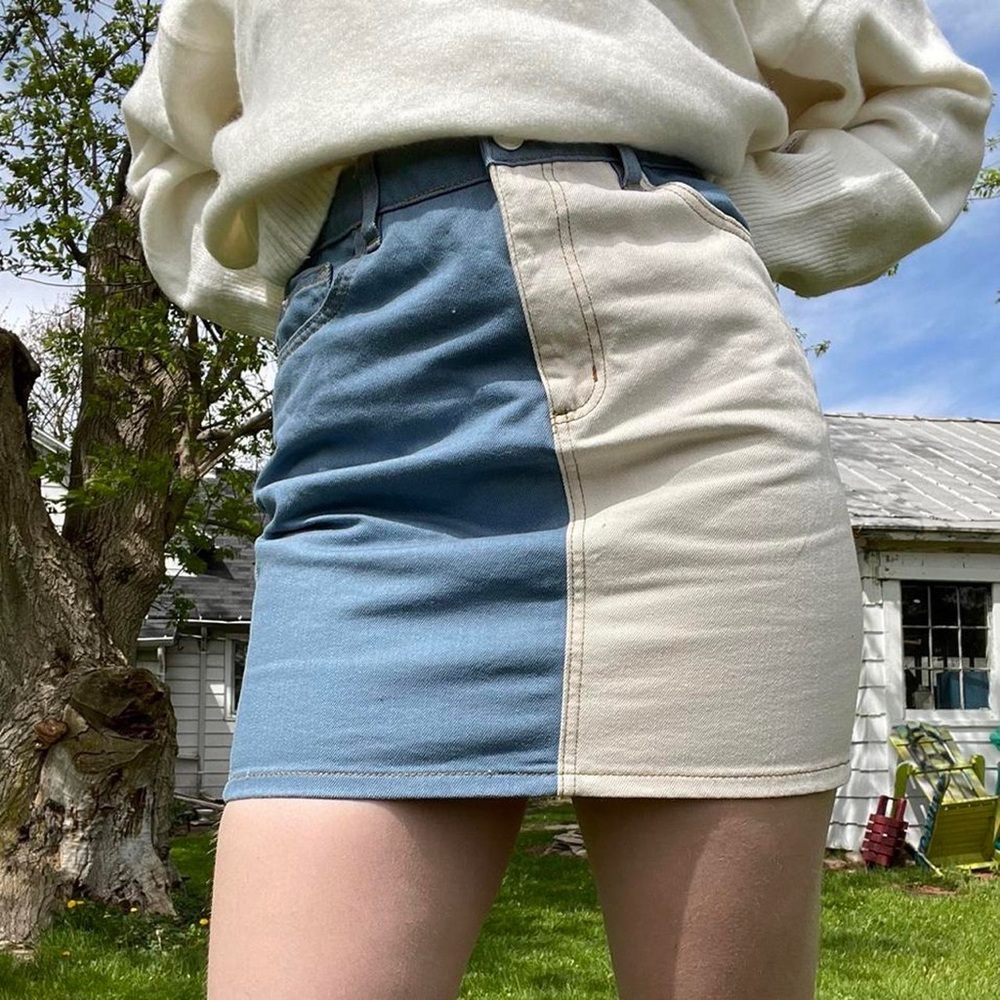 Two Toned BDG Skirt